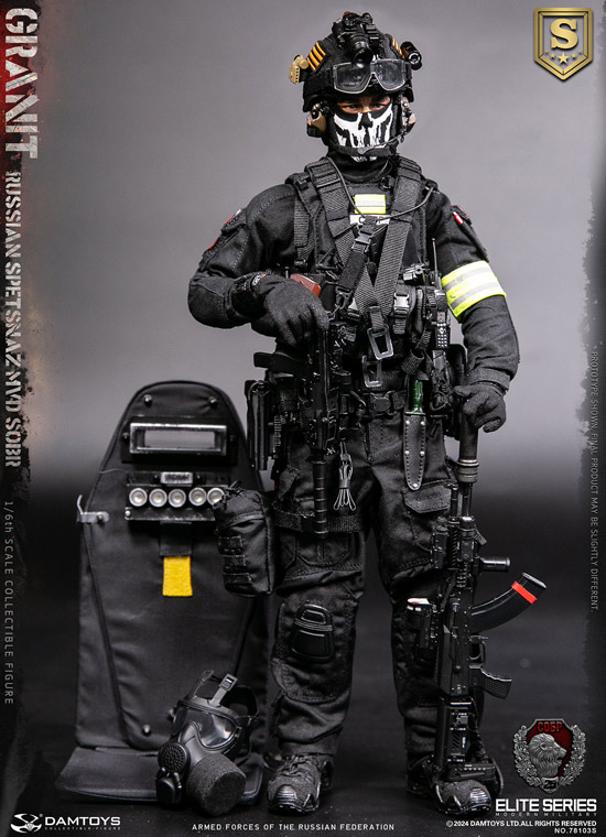 DAM】No.78103S 1/6 RUSSIAN SPETSNAZ MVD SOBR GRANIT ELITE EDITION