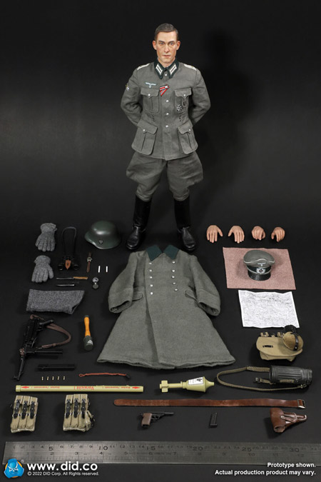 DID】D80159 WW2 German WH Infantry Oberleutnant - Winter 第二次