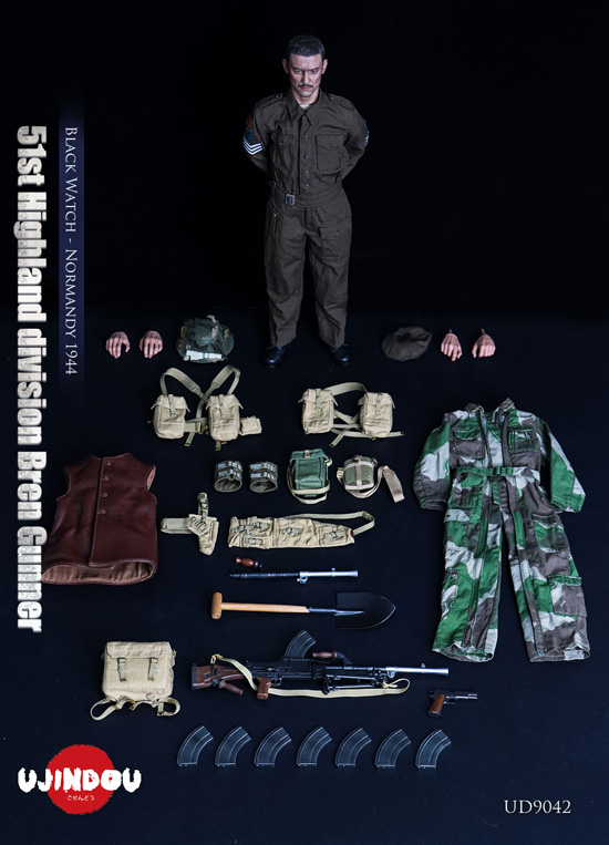 UJINDOU】UD9042 1/6 WW2 British Infantry,51st Highland division