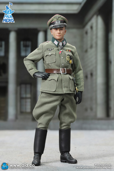DID】XD80027 1/12 WW2 German Panzer Commander-Otto Carius WW2