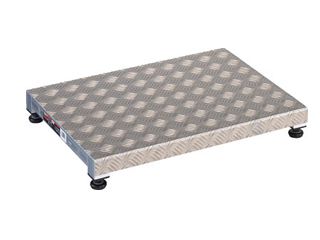 トラスコ TFS-0645AL アルミステップ(縞板・耐水・耐油タイプ) 低床用