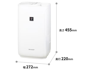 SHARP(シャープ)HV-L75-W ハイブリッド加湿器(ホワイト) ウエダ金物