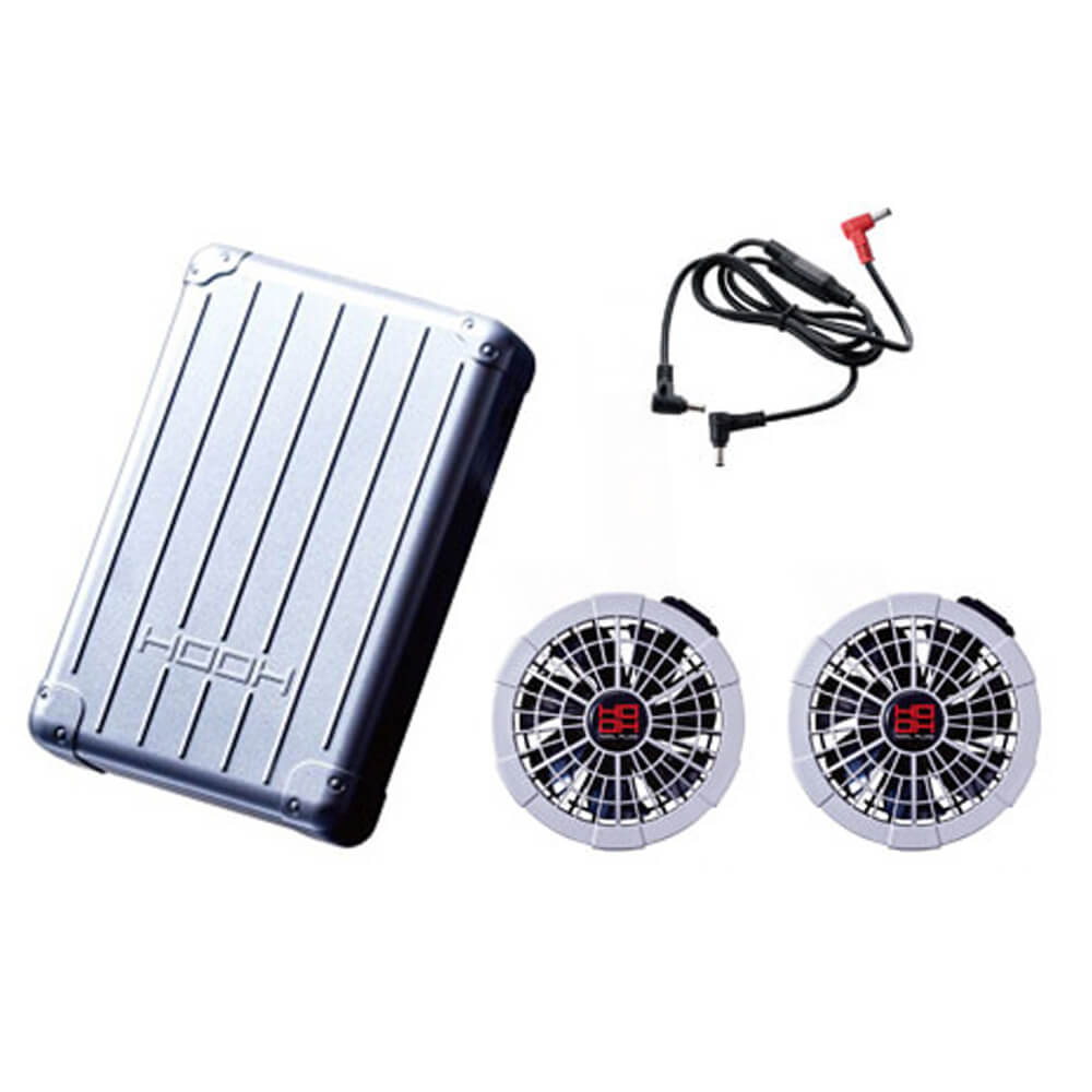 村上被服 V1501+V1502 鳳凰快適ウェア用バッテリー+ファンセット