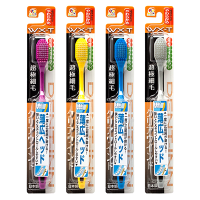 デントインクリアウインドWX-T薄型ワイドヘッド超極細毛ハブラシ（ふつう）