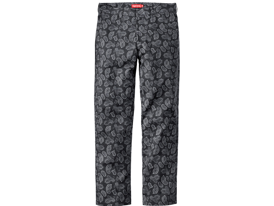 Supreme - Paisley Work Pant - UG.SHAFT