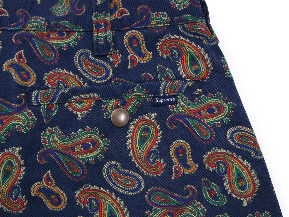 Supreme - Paisley Work Pant - UG.SHAFT