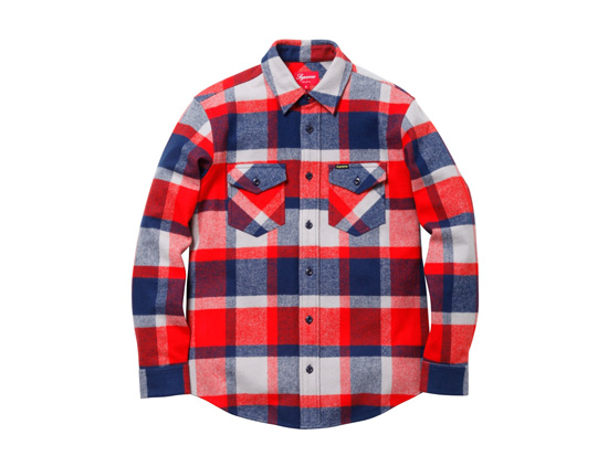 Supreme | ヘビーウェイトプラッドフランネルシャツ - UG.SHAFT