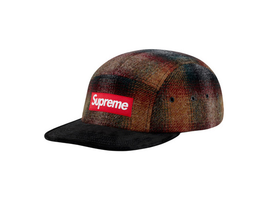 Supreme - Shadow Plaid Camp Cap - UG.SHAFT