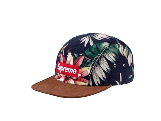 Supreme - Floral Suede Camp Cap - UG.SHAFT