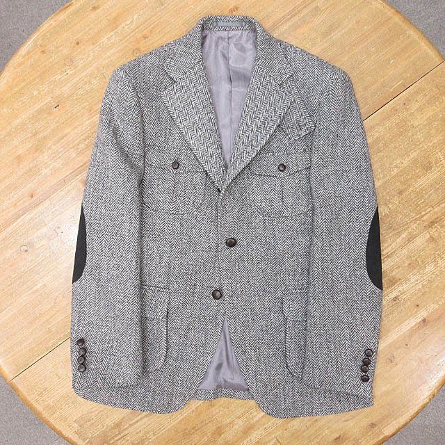 GINCHO オリジナルオーダー ハリスツイード ノーフォークジャケット＋