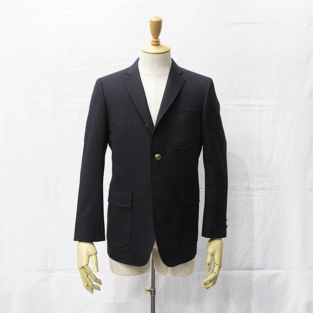 VAN トロピカルウール三つボタン段返りブレザー GINCHO ｜こだわる男の