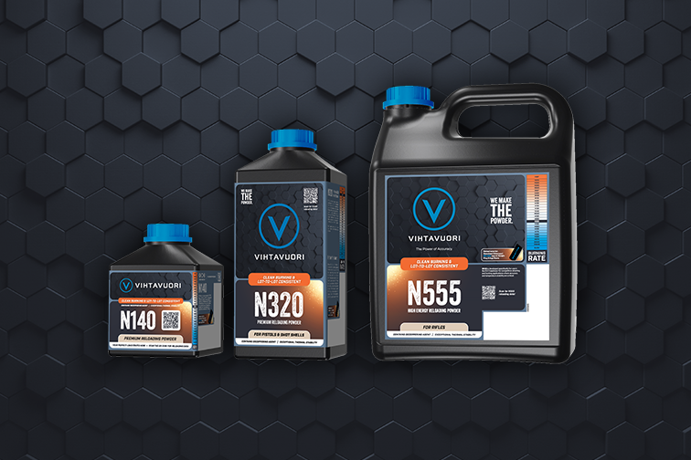 N300 series for handguns and shotguns | Vihtavuori
