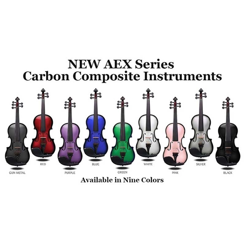 Glasser AEX Carbon Composite Acoustic Electric 5 String Violin