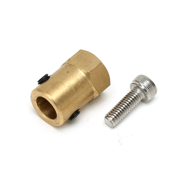 48mmオムニホイール(六角ハブ対応)用4mm六角ハブ (18057) : ロボット