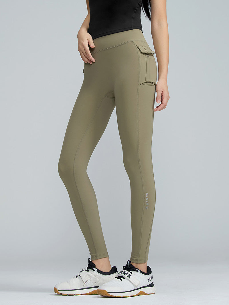 XWFLG01H3 BLACK LABEL シグネチャー360N カーゴ風 レギンス