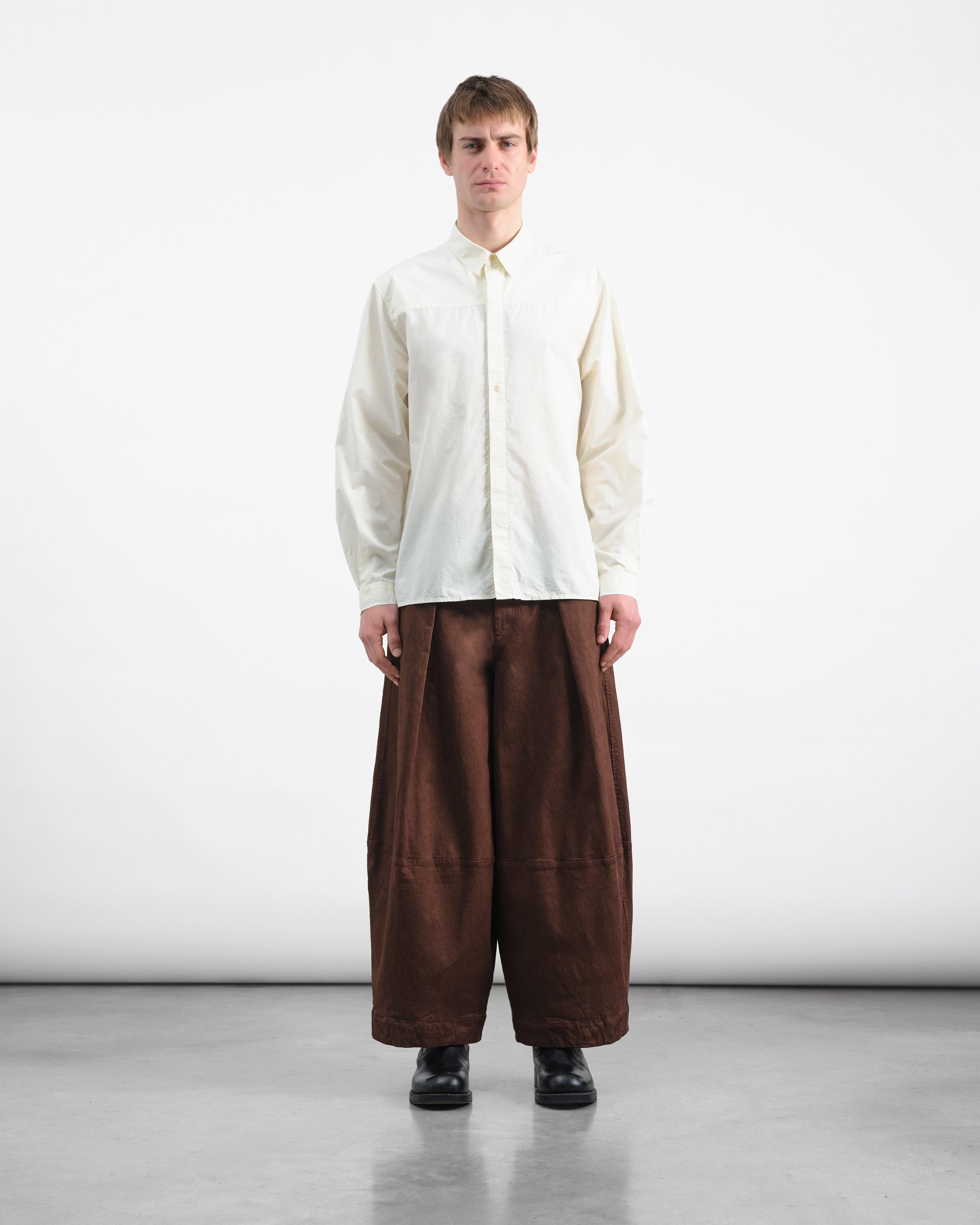 Deadbeat Trouser Brown | YMC | You Must Create
