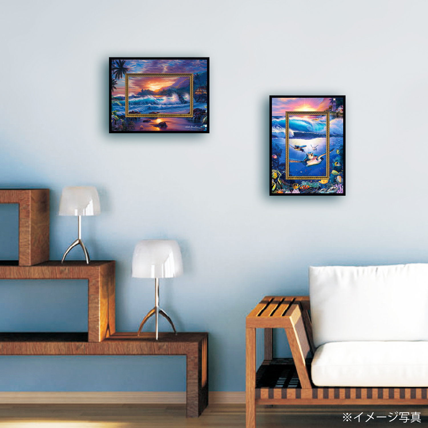 クリスチャン・リース・ラッセン ビッグアート「エターナル エンブ