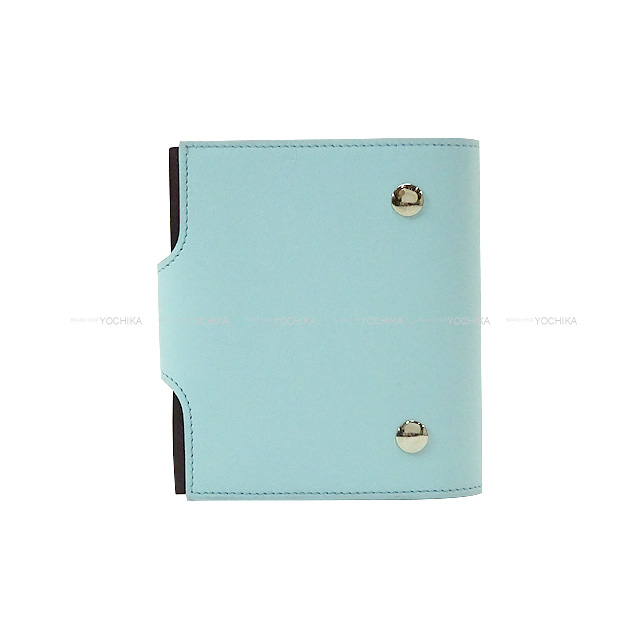 HERMES エルメス 手帳カバー ユリス ミニ ヴェルソ ブルーゼフィール
