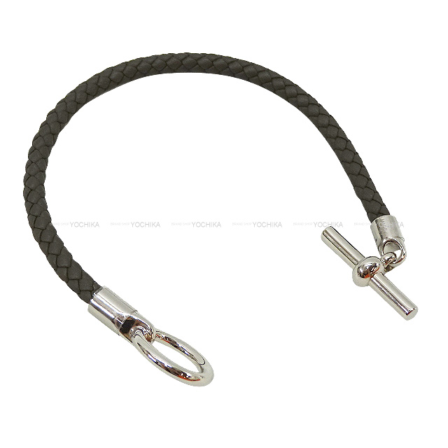 HERMES エルメス ブレスレット グレナン T4 ヴェールマキ スイフト