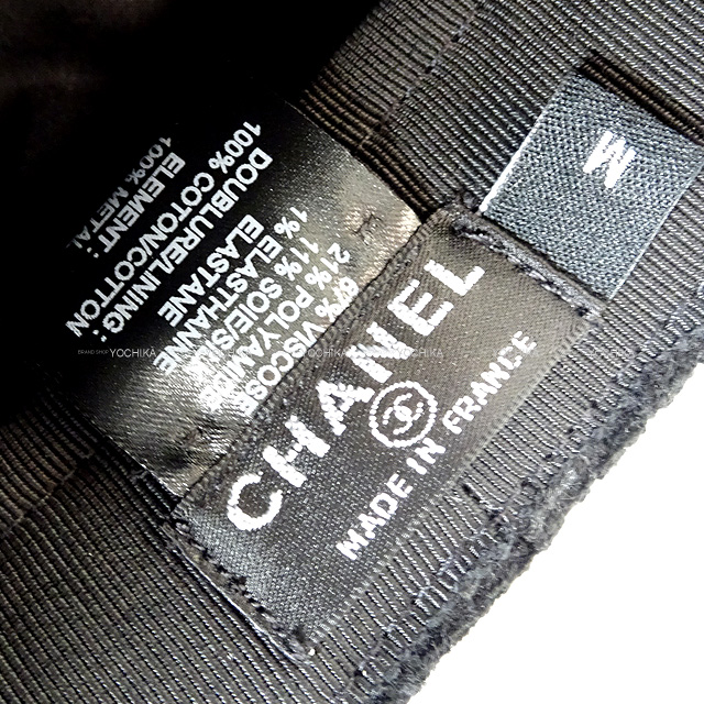 2022年 秋冬 CHANEL シャネル キャスケット ココマーク付き ツイード