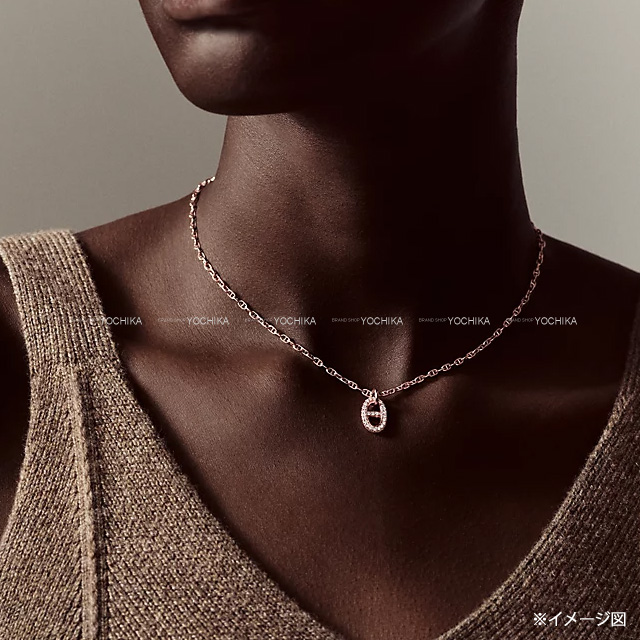 HERMES エルメス ネックレス ニューファランドール PM Au750