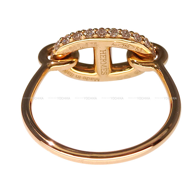 HERMES エルメス リング・指輪 リング ファランドール ダイヤモンド付