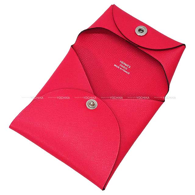 HERMES エルメス コインケース バスティア ローズエクストリーム