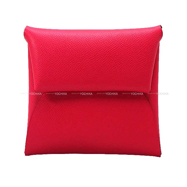 HERMES エルメス コインケース バスティア ローズエクストリーム