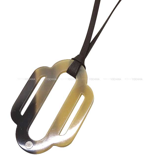 HERMES エルメス ネックレス アトラージュ バッファローホーン 新品未使用