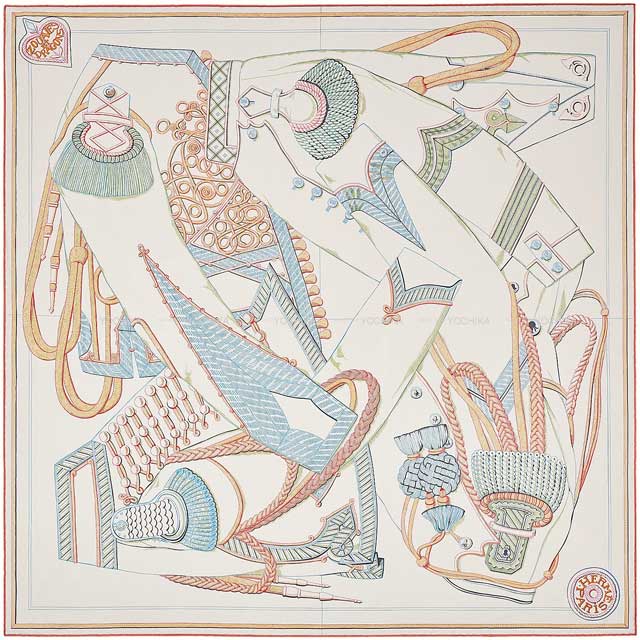 2021年 秋冬 HERMES エルメス スカーフ カレ90 ウォッシュ ズアヴと