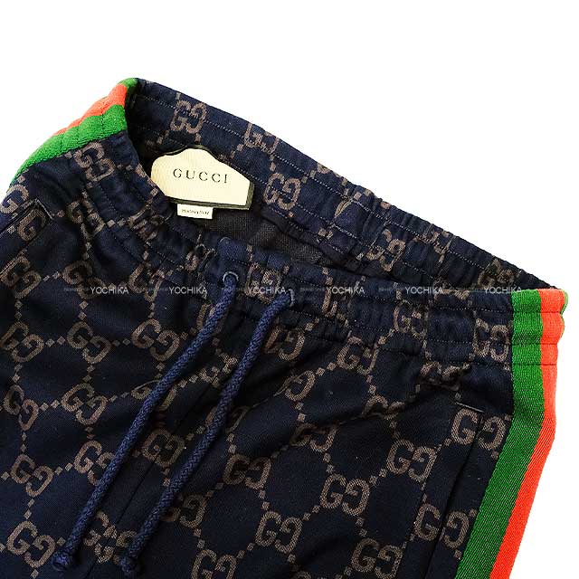 GUCCI グッチ パンツ コットンジャージ― ジョギング ダークグレー