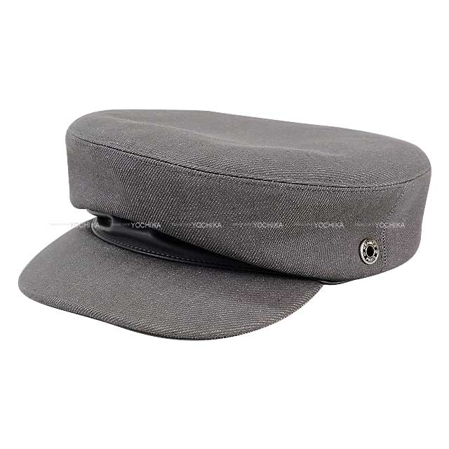 HERMES エルメス キャスケット ダニ デニム #59 グリス/アルドワーズ