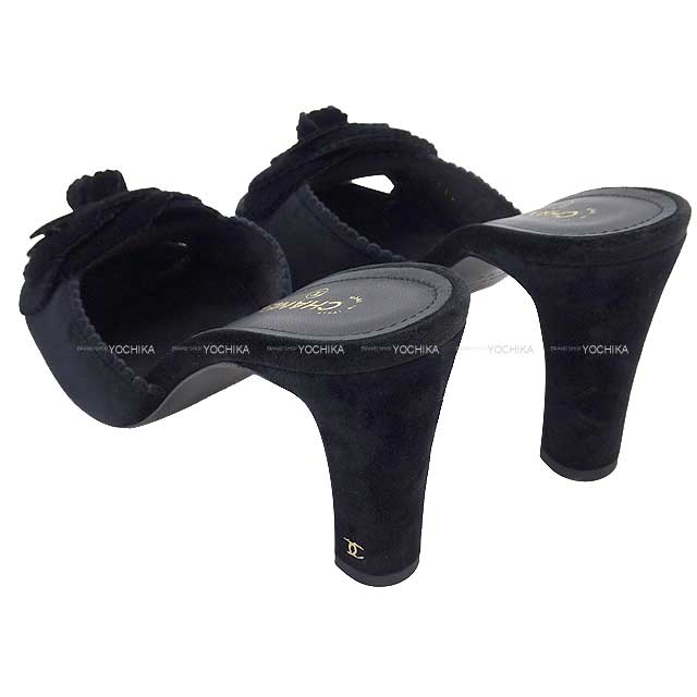 2024年 新作 CHANEL シャネル ミュール サンダル カメリア ココマーク