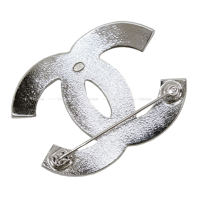 CHANEL シャネル ブローチ ブローチ ココマーク レース シルバー金具