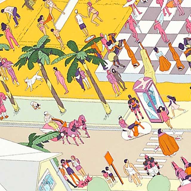 2022年 HERMES エルメス スカーフ カレ90 エルメスオンザビーチ