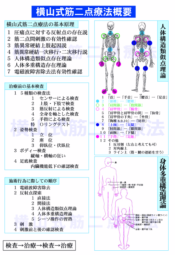 整体セミナーの横山式筋二点療法ゼミナール