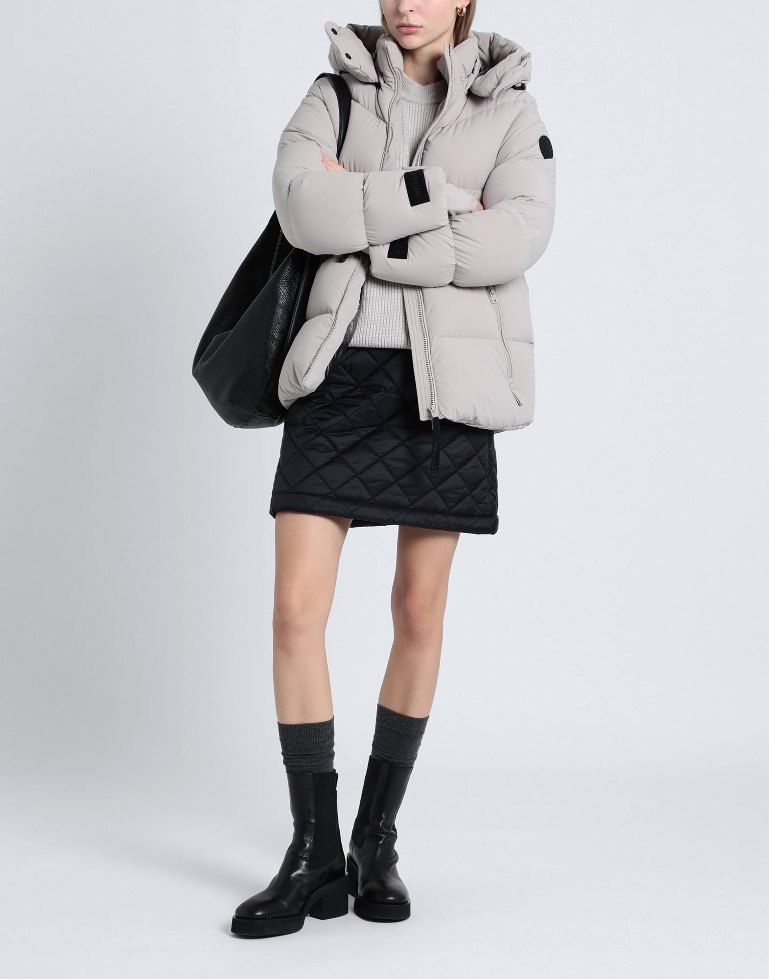 MATT STRETCH PUFFER JACKET | スキーウェア トープ レディース | YOOX