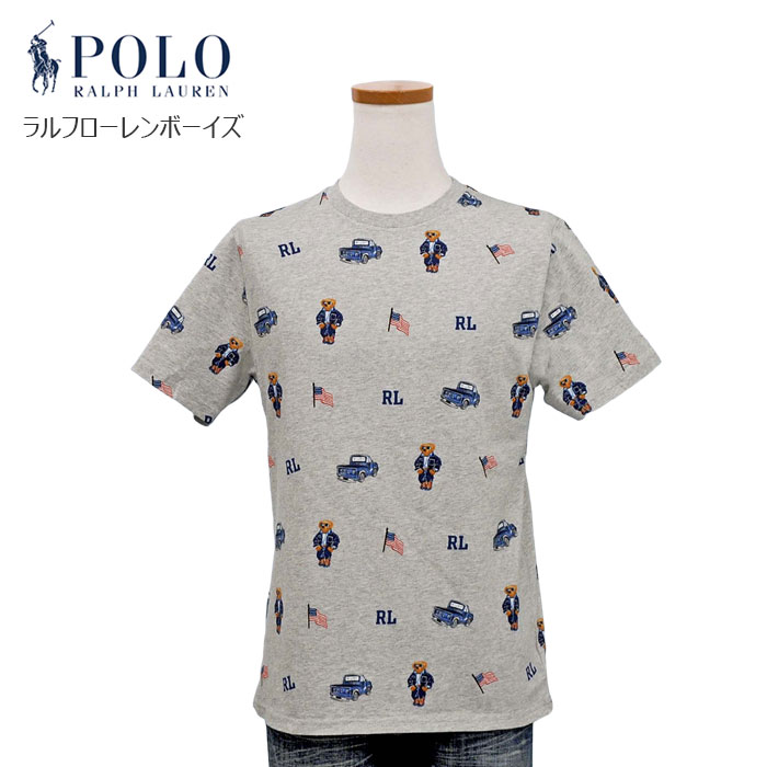 POLO ラルフローレンポロベアー 総柄 半袖Tシャツ 半袖 Tシャツ