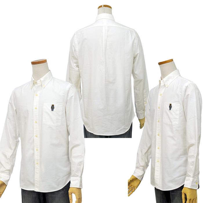 POLO ラルフローレンポロベアオックスフォードシャツ送料無料 長袖