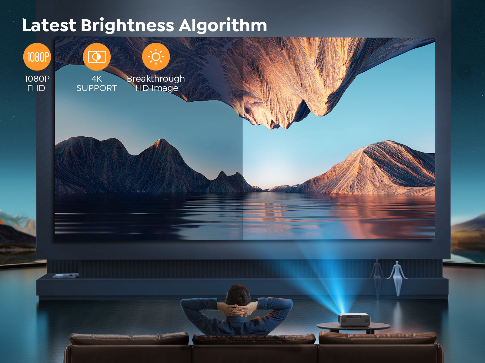 Yaber Pro V9 TV Video Projector