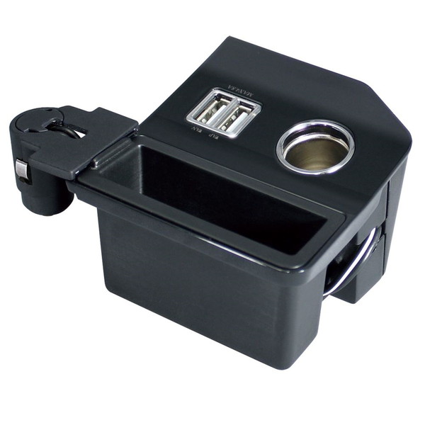 槌屋ヤック Tsuchiya Yac 60系 ハリアー専用 コンソール電源BOX [車