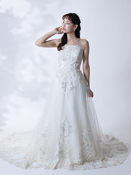 NOA0005_offwhite | チュノアウエディング【公式】_こだわりのサイズ