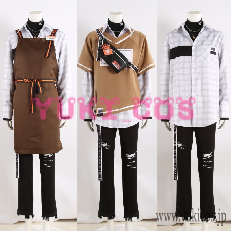 Vtuber にじさんじ Alban Knox 新衣装 コスプレ衣装