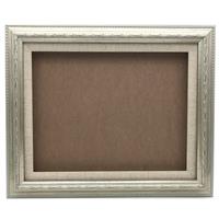 額縁 油彩額 スパダ シルバー SM (227×158) アクリルカバー付き | ゆめ画材