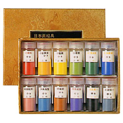 吉祥 岩絵具 12色セット | ゆめ画材