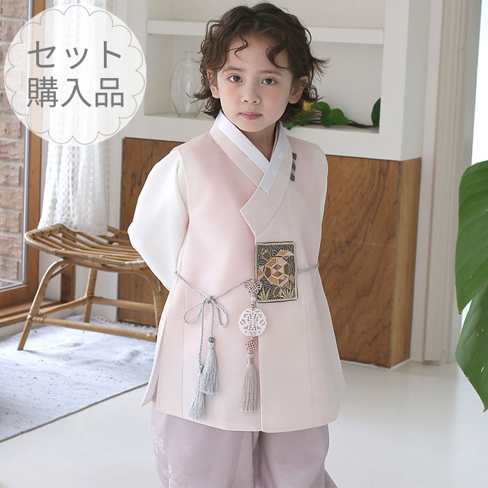 パジチョゴリセットyプロチン(身長～120cm 7号サイズ) セット 夢市場