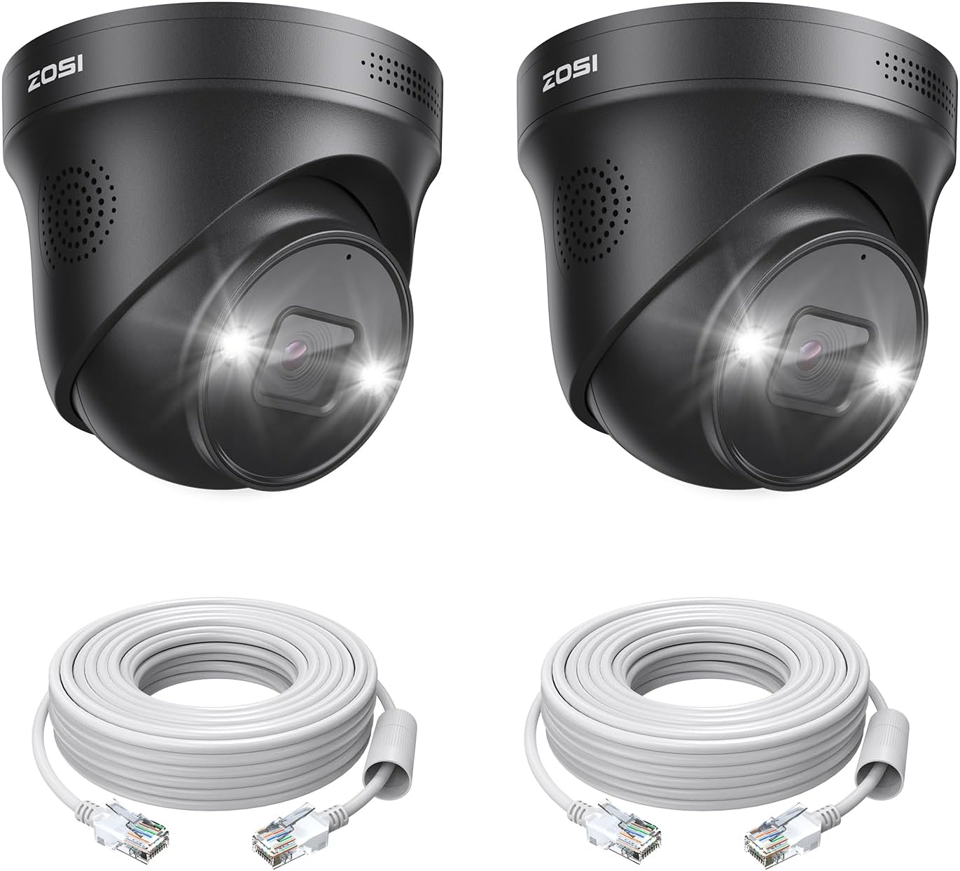 ZOSI 公式】防犯カメラ 屋外 家庭用 防犯カメラ poe セット 防犯カメラ