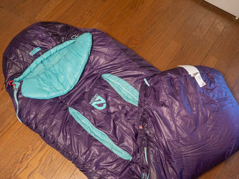 ニーモ フォルテ20女性用が快適な寝心地で低身長な人にオススメの冬用