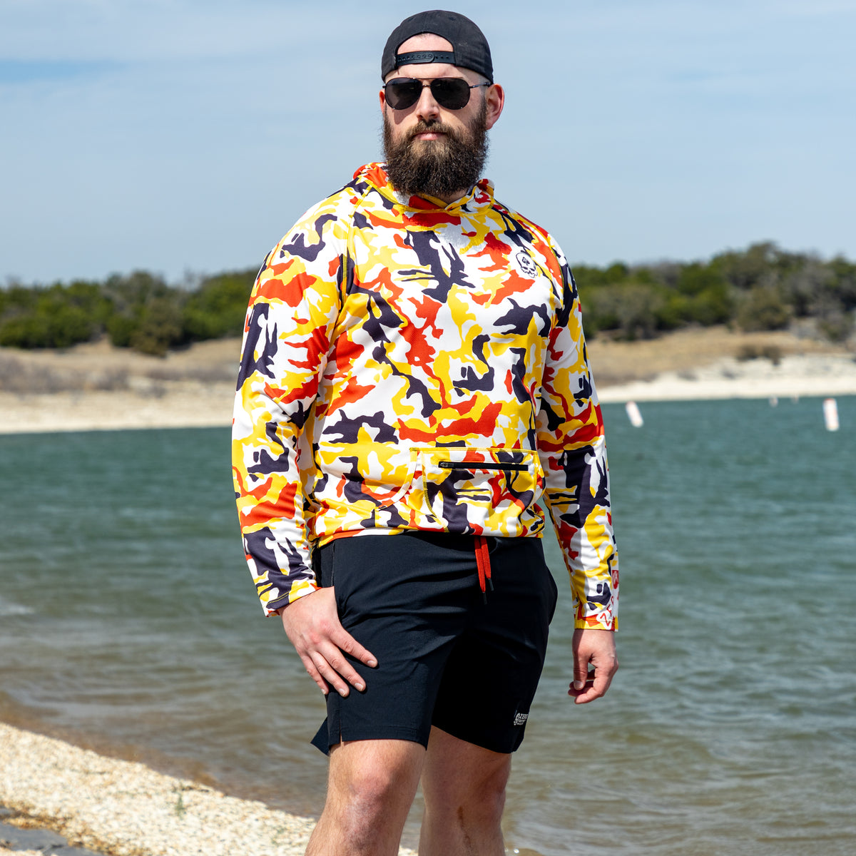 Hooded Rash Guard –ZERO FOXTROT