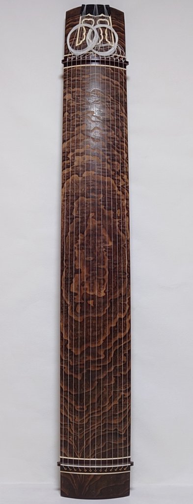 美品】琴 和楽器 13弦 半上角 波甲 すだれ掘り 美品】琴 和楽器 13弦